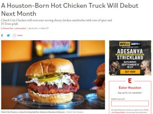 Opening of the First Clutch City Cluckers Truck – Eater Houston